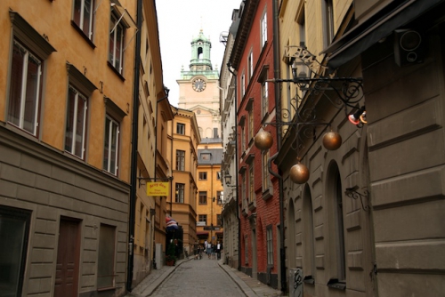 Oud centrum van Stockholm