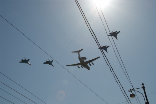 Victory Day: Airplanes