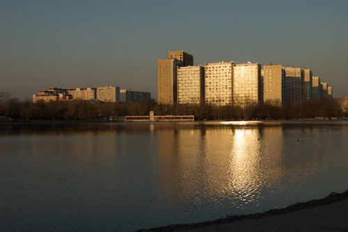 Appartementen, zon en water